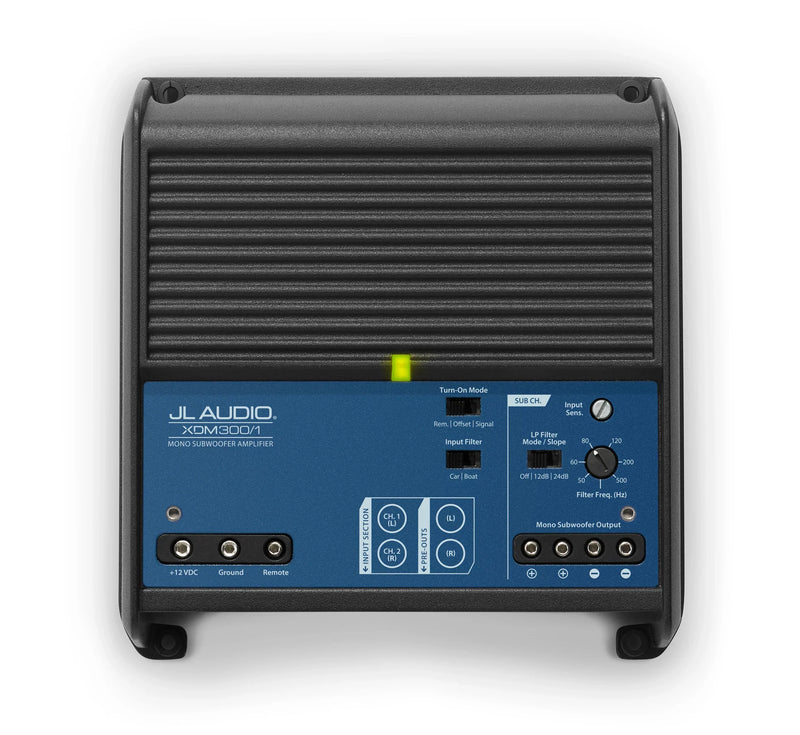 JL Audio Monoblock , Class D  Car/Marine Subwoofer Amplifier 300 W (XDM300/1) - Extreme Electronics