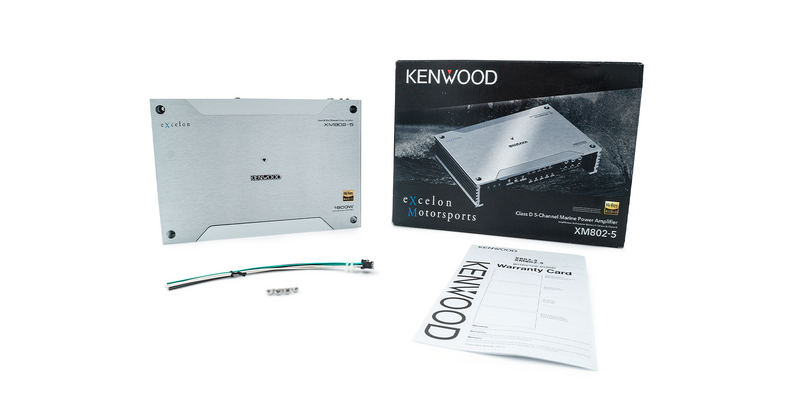 Kenwood Class D 5-Channel Power Amplifier (XM8025) - Extreme Electronics