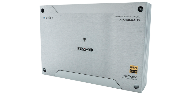 Kenwood Class D 5-Channel Power Amplifier (XM8025) - Extreme Electronics