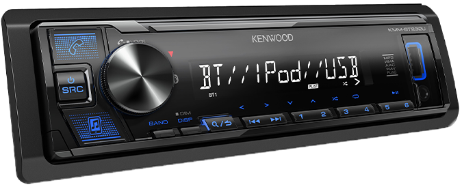 JVCKenwood Digital Media Receiver with Bluetooth (KMMBT232U) - Extreme Electronics