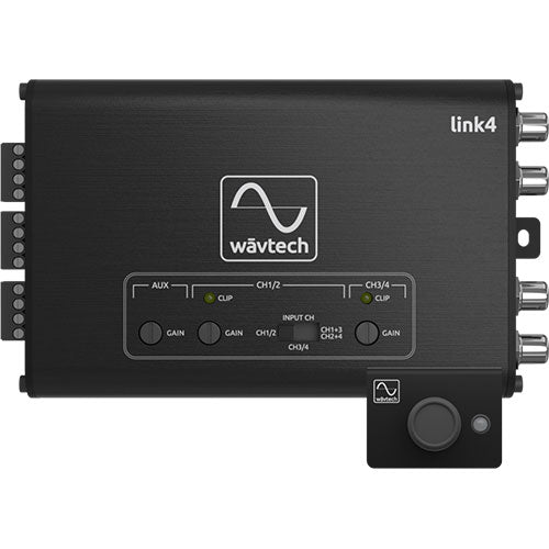 Wavtech Link 4 4 Channel Line Output Converter and Remote (LINK4) - Extreme Electronics