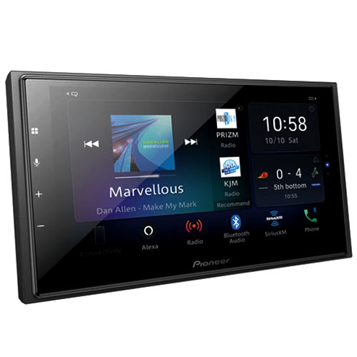 PIONEER Multimedia Receiver with 6.8" WVGA Capacitive Touchscreen Display (DMH-W4600NEX) - Extreme Electronics