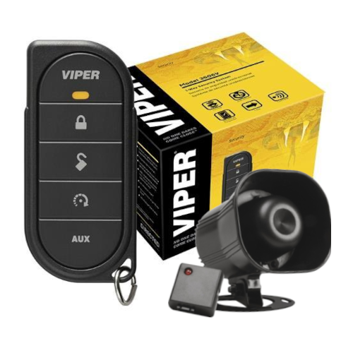 VIPER 1 Way 5 Button LED Remote Car Alarm with 1500 Ft Range (VIPER3606V) - Extreme Electronics