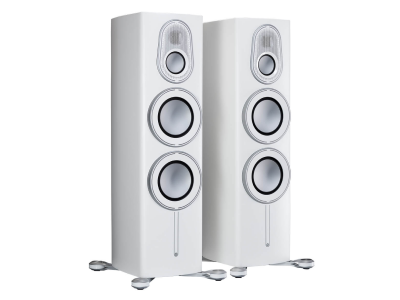 Monitor Audio Platinum 300 3G Floorstanding Speakers in Pure Satin White - P3G300W