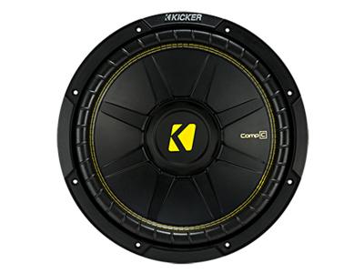 Kicker 12" CompC 4 Ohm DVC Car Subwoofer - 44CWCD124