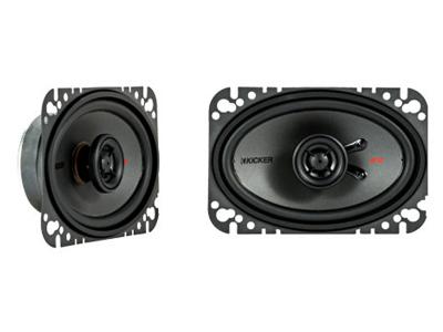 Kicker KSC Series Coaxial Speakers - 44KSC4604