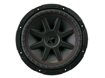 Kicker 10" CompVR Dual 4-ohm Component Subwoofer - 43CVR104