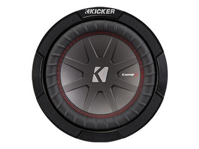 8" Kicker CompR Subwoofer 4Ω Dual Voice Coil - 43CWR84