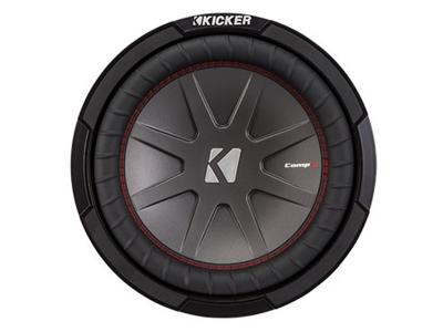 10" Kicker CompR Subwoofer 4Ω Dual Voice Coil - 43CWR104