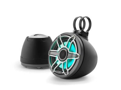 JL AUDIO  M6-650VEX-Mb-S-GmTi-i  6.5 Inch Enclosed Coaxial System with Transflective LED Lighting - 93411