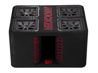 Kicker Quad 12" L7R 2-Ohm Enclosure - 47QL7R122