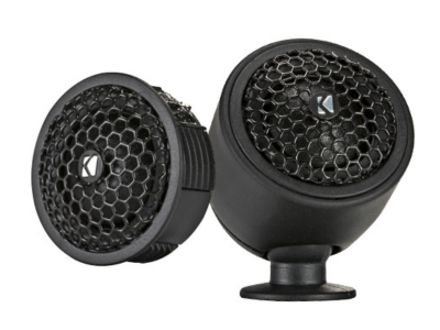 3/4" Kicker KS Series Silk Dome Car Tweeters - 46KST2004