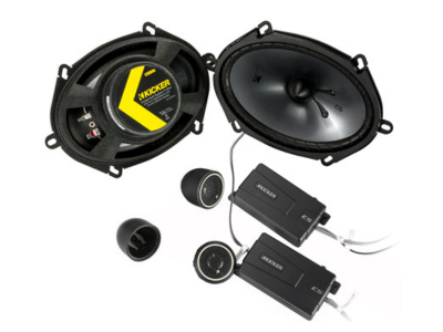 Kicker 6x8" CS Series Component Speakers - 46CSS684