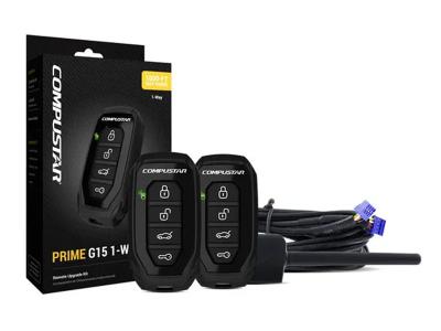 Compustar RF1WG15AP, 2 X 1-Way LED Multi-Button 1500 Ft. Range Remote Starter System - RF1WG15AP 