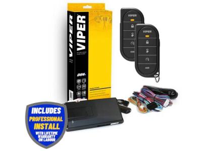 Viper 1-Way 5 Button Remote Car Starter with 1 Mile Range - D9656V / DS4VP INSTALLED