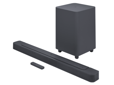 JBL 5.1 Channel BAR 500 Soundbar with MultiBeam and Dolby Atmos - JBLBAR500PROBLKAM-Open Box