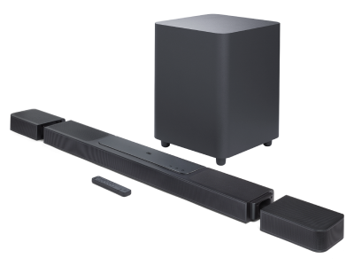 JBL 11.1.4 Channel BAR 1300X Soundbar with Detachable Surround Speakers True Dolby Atmos DTS:X and MultiBeam - JBLBAR1300BLKAM-Open Box