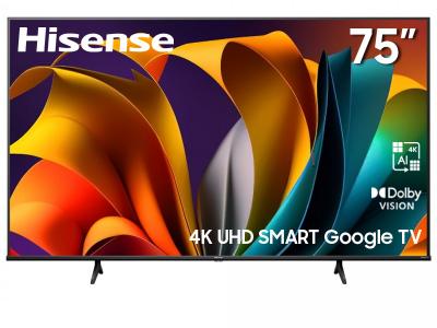 75" Hisense 75A68N 4K Smart Google TV