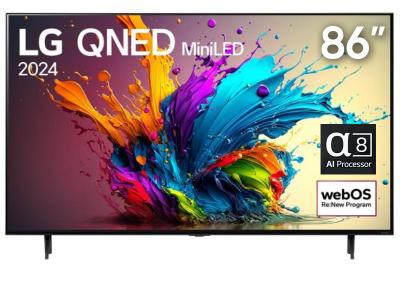 86" LG 86QNED90TUA-Open Box QNED MiniLED 4K Smart TV