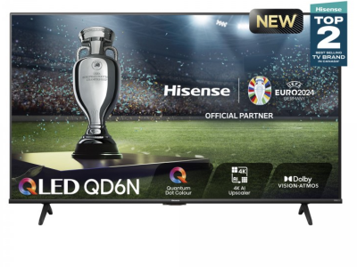 75" Hisense 75QD6N QLED 4K Google TV